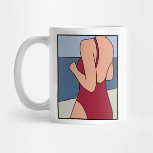 swimwear girl Mug